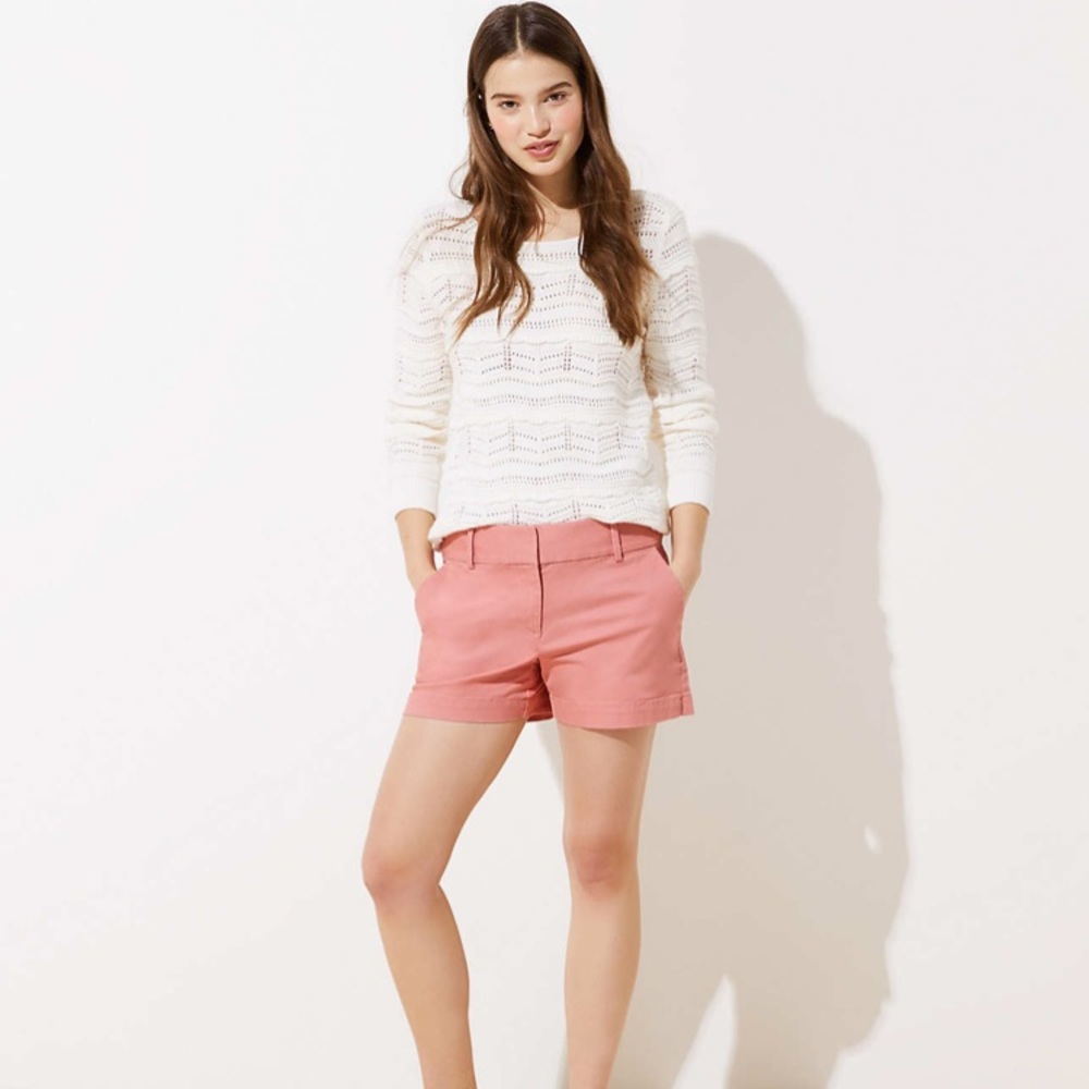 Loft Riviera shorts with 4” inseam